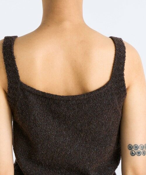 TOMORROWLAND / トゥモローランド ニット・セーター | ウールブークレー ニット キャミソール | 詳細6