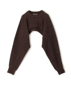 TOMORROWLAND / トゥモローランド ニット・セーター | ウールブークレー クロップドニット