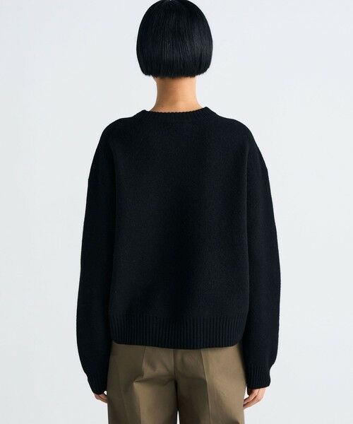 TOMORROWLAND / トゥモローランド ニット・セーター | フェルテッドウール クルーネックニット | 詳細4