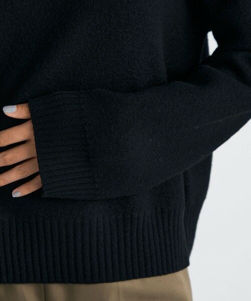 TOMORROWLAND / トゥモローランド ニット・セーター | フェルテッドウール クルーネックニット | 詳細6