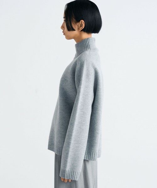 TOMORROWLAND / トゥモローランド ニット・セーター | フェルテッドウール タートルネックニット | 詳細3