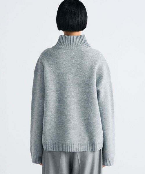 TOMORROWLAND / トゥモローランド ニット・セーター | フェルテッドウール タートルネックニット | 詳細4