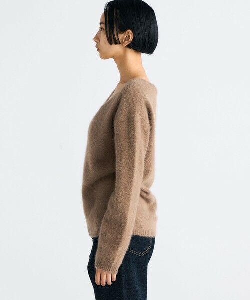 TOMORROWLAND / トゥモローランド ニット・セーター | フォックスシャギー Vネックニット | 詳細3
