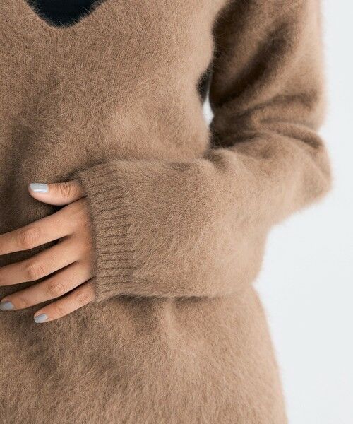 TOMORROWLAND / トゥモローランド ニット・セーター | フォックスシャギー Vネックニット | 詳細6