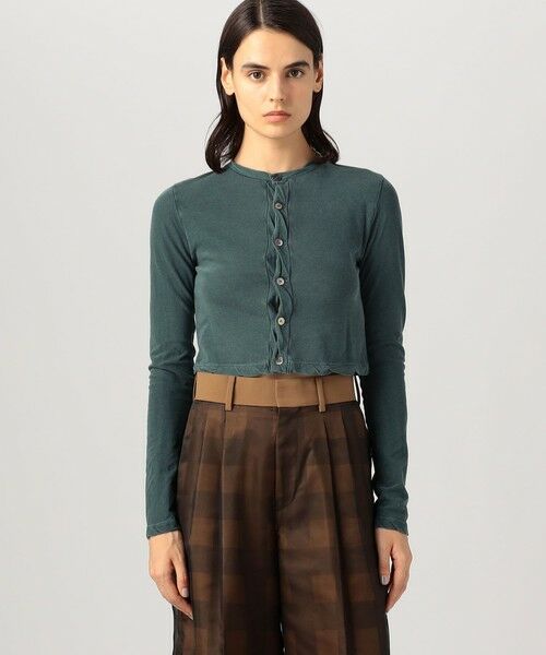 TOMORROWLAND / トゥモローランド カーディガン・ボレロ | フライスビンテージ クルーネックカーディガン | 詳細2