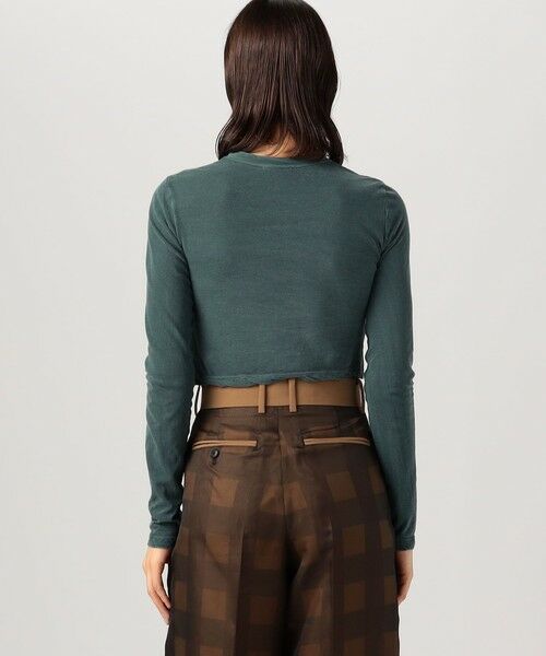 TOMORROWLAND / トゥモローランド カーディガン・ボレロ | フライスビンテージ クルーネックカーディガン | 詳細4