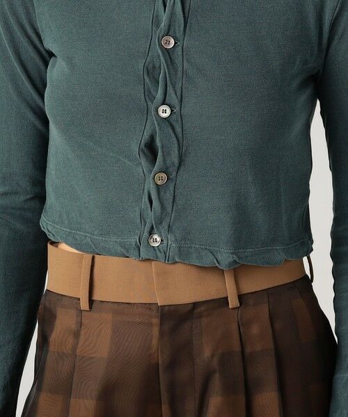 TOMORROWLAND / トゥモローランド カーディガン・ボレロ | フライスビンテージ クルーネックカーディガン | 詳細8