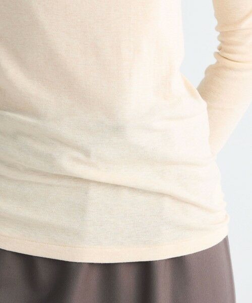 TOMORROWLAND / トゥモローランド カットソー（半袖以外） | コットンシルクフライス タートルネックトップ | 詳細8