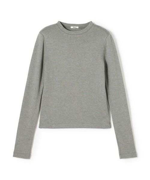 TOMORROWLAND / トゥモローランド カットソー(半袖以外) | コットンモダールフライス ロングスリーブトップス(13 グレー)