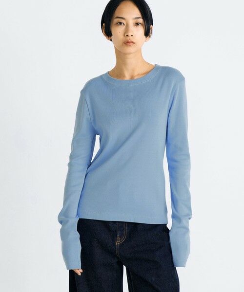 TOMORROWLAND / トゥモローランド カットソー(半袖以外) | コットンモダールフライス ロングスリーブトップス | 詳細2