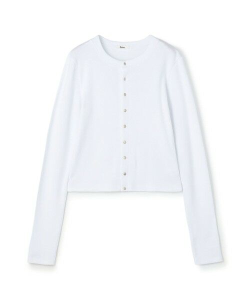 TOMORROWLAND / トゥモローランド カーディガン・ボレロ | コットンモダールフライス カーディガン（11 ホワイト）
