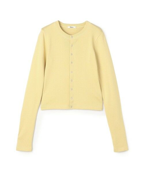 TOMORROWLAND / トゥモローランド カーディガン・ボレロ | コットンモダールフライス カーディガン（41 バニラベージュ）