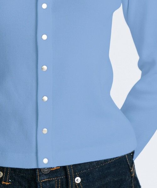 TOMORROWLAND / トゥモローランド カーディガン・ボレロ | コットンモダールフライス カーディガン | 詳細4