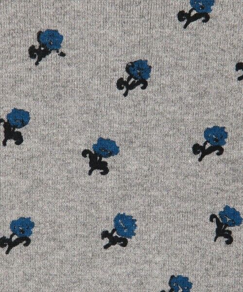 TOMORROWLAND / トゥモローランド Tシャツ | コットンモダールフライス フラワープリント カーディガン | 詳細9