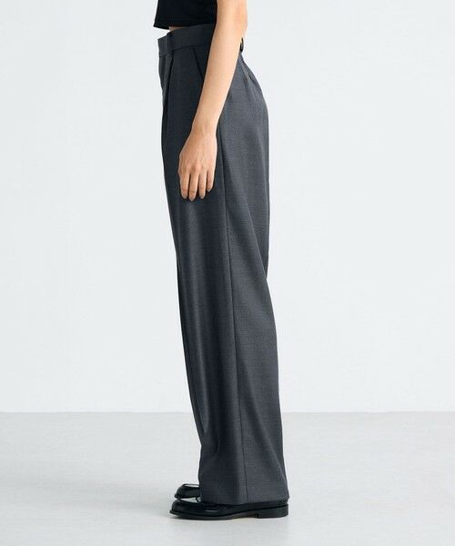 TOMORROWLAND / トゥモローランド スラックス・ドレスパンツ | Super130's Loro Piana テーパードスラックス | 詳細3