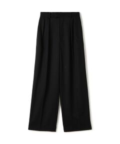 TOMORROWLAND / トゥモローランド スラックス・ドレスパンツ | Super160's ウールツイル 2タックワイドスラックス