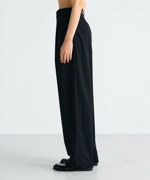 TOMORROWLAND / トゥモローランド スラックス・ドレスパンツ | Super160's ウールツイル 2タックワイドスラックス | 詳細3