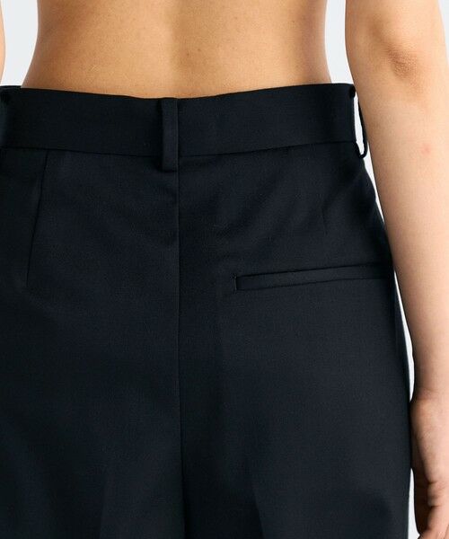 TOMORROWLAND / トゥモローランド スラックス・ドレスパンツ | Super160's ウールツイル 2タックワイドスラックス | 詳細6