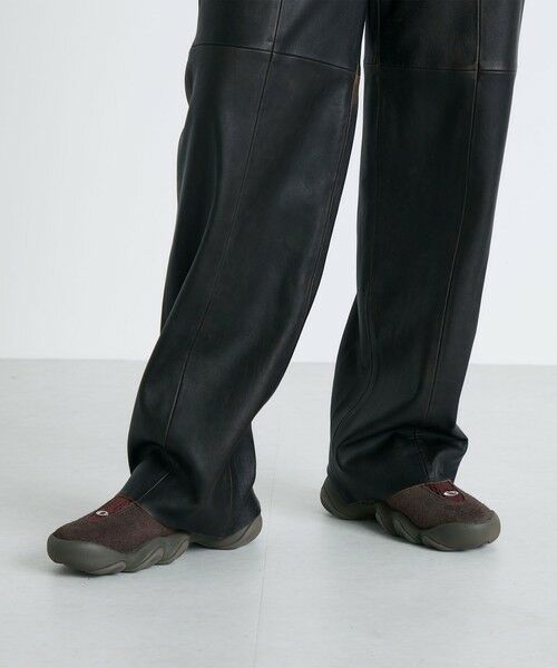 TOMORROWLAND / トゥモローランド その他パンツ | クラッシュレザーパンツ | 詳細7