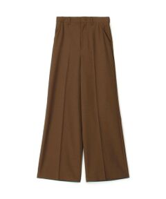 TOMORROWLAND / トゥモローランド スラックス・ドレスパンツ | ウールポリエステルドスキン スラックス