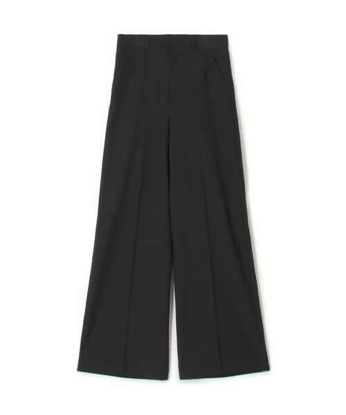 TOMORROWLAND / トゥモローランド スラックス・ドレスパンツ | ウールポリエステルドスキン スラックス(19 ブラック)