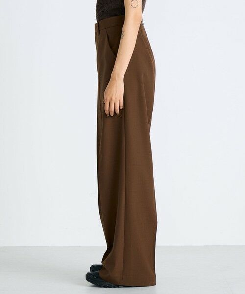 TOMORROWLAND / トゥモローランド スラックス・ドレスパンツ | ウールポリエステルドスキン スラックス | 詳細3