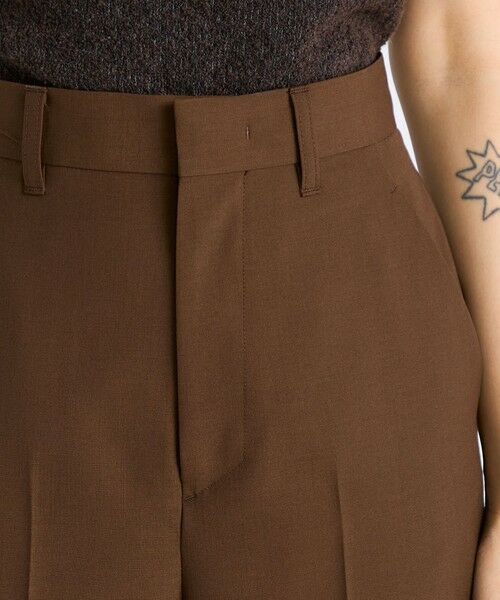 TOMORROWLAND / トゥモローランド スラックス・ドレスパンツ | ウールポリエステルドスキン スラックス | 詳細5