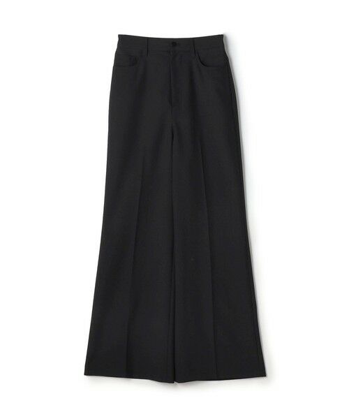 TOMORROWLAND / トゥモローランド その他パンツ | ウールポリエステルドスキン フレアパンツ(19 ブラック)