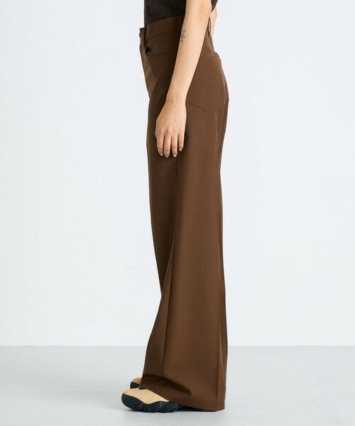TOMORROWLAND / トゥモローランド その他パンツ | ウールポリエステルドスキン フレアパンツ | 詳細3