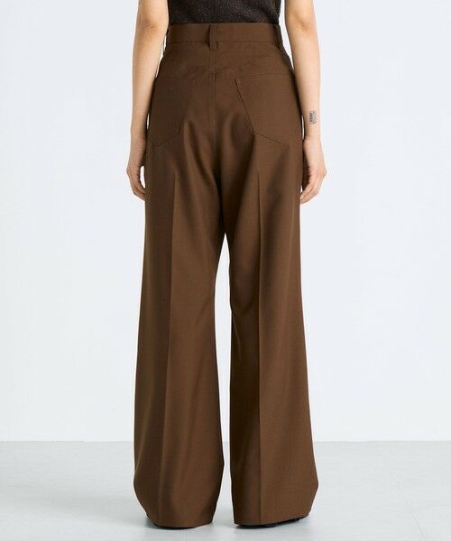 TOMORROWLAND / トゥモローランド その他パンツ | ウールポリエステルドスキン フレアパンツ | 詳細4