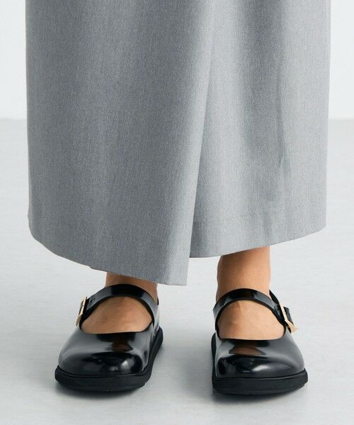 TOMORROWLAND / トゥモローランド ロング・マキシ丈スカート | ストレッチフラノ ラップスカート | 詳細8