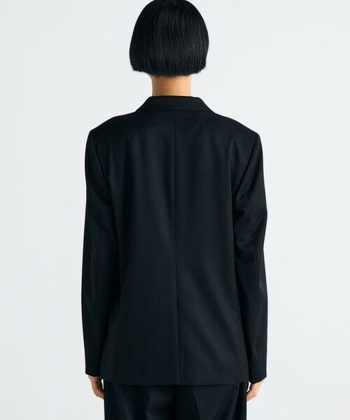 TOMORROWLAND / トゥモローランド テーラードジャケット | Super160's ウールツイル ダブルジャケット | 詳細4