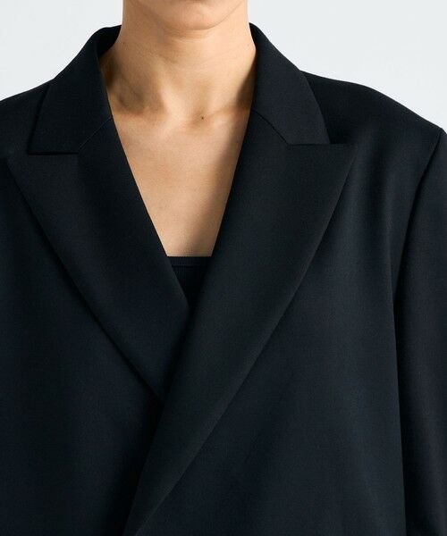 TOMORROWLAND / トゥモローランド テーラードジャケット | Super160's ウールツイル ダブルジャケット | 詳細6