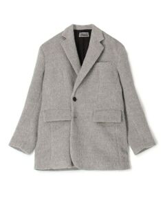 TOMORROWLAND / トゥモローランド テーラードジャケット | アルパカシャギー オーバーサイズドジャケット