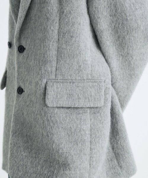 TOMORROWLAND / トゥモローランド テーラードジャケット | アルパカシャギー オーバーサイズドジャケット | 詳細12