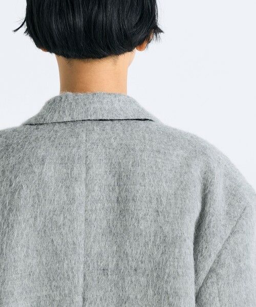 TOMORROWLAND / トゥモローランド テーラードジャケット | アルパカシャギー オーバーサイズドジャケット | 詳細8