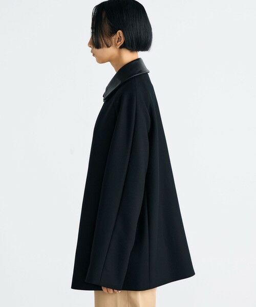 TOMORROWLAND / トゥモローランド ピーコート | Super120's ライトメルトン ショートコート | 詳細3