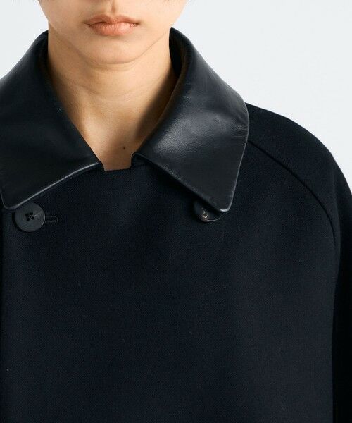 TOMORROWLAND / トゥモローランド ピーコート | Super120's ライトメルトン ショートコート | 詳細6