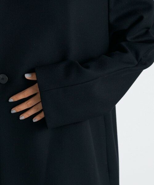 TOMORROWLAND / トゥモローランド ピーコート | Super120's ライトメルトン ショートコート | 詳細7