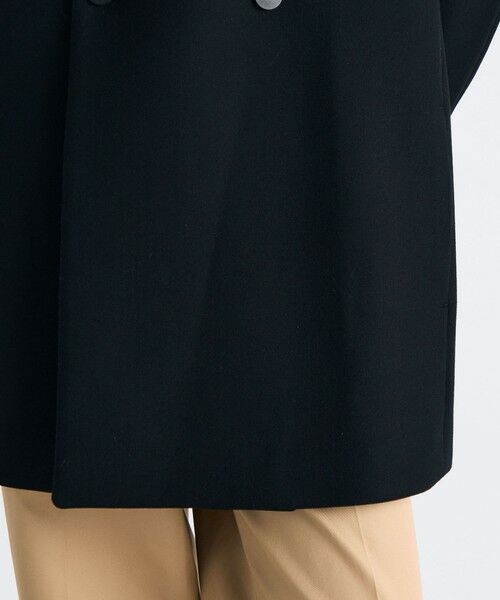 TOMORROWLAND / トゥモローランド ピーコート | Super120's ライトメルトン ショートコート | 詳細9