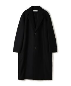 TOMORROWLAND / トゥモローランド ステンカラーコート | Super120's ライトメルトン チェスターコート