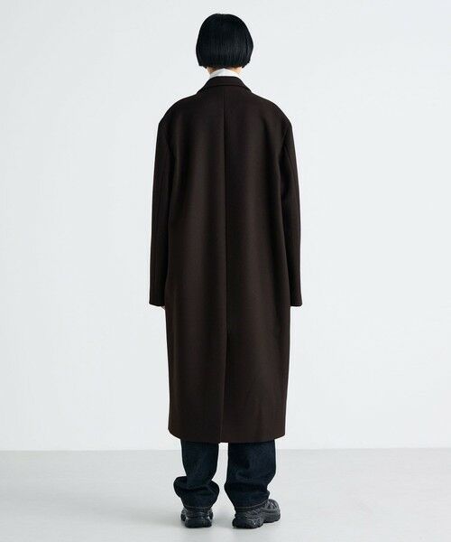 WEB先行予約】Super120's ライトメルトン チェスターコート