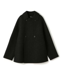 TOMORROWLAND / トゥモローランド ピーコート | ウールカシミヤ ダブルフェイス ショートコート