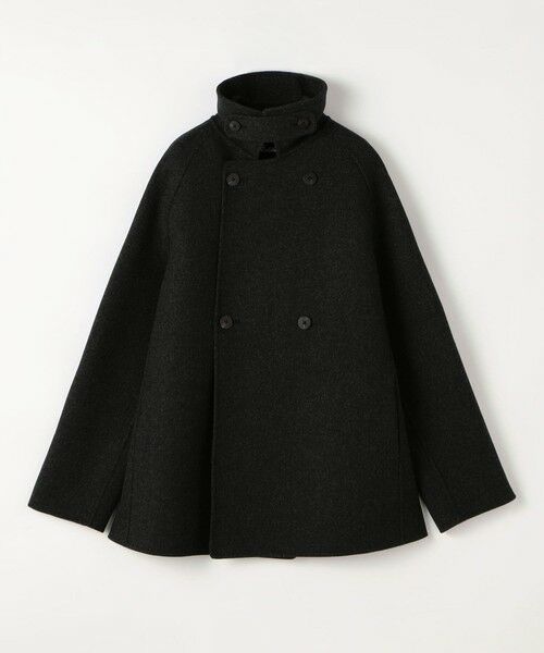TOMORROWLAND / トゥモローランド ピーコート | ウールカシミヤ ダブルフェイス ショートコート | 詳細11
