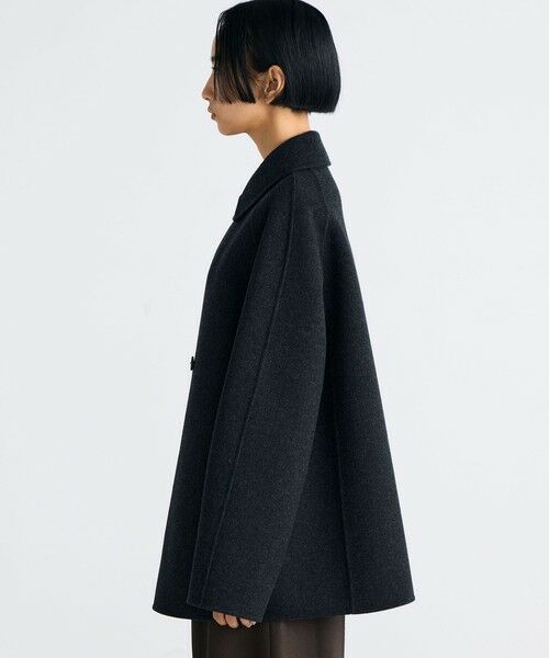 TOMORROWLAND / トゥモローランド ピーコート | ウールカシミヤ ダブルフェイス ショートコート | 詳細3