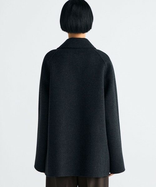 TOMORROWLAND / トゥモローランド ピーコート | ウールカシミヤ ダブルフェイス ショートコート | 詳細4