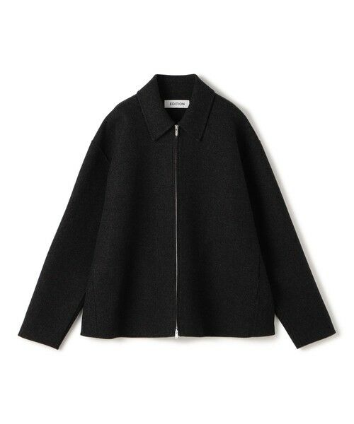 TOMORROWLAND/トゥモローランド 【WEB先行予約】ウールカシミヤ ダブルフェイス ジップブルゾン 17 チャコールグレー 36(9号) TOMORROWLAND/トゥモローランド 【WEB先行予約】ウールカシミヤ ダブルフェイス ジップブルゾン 17 チャコールグレー 36(9号)