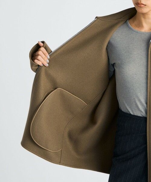 TOMORROWLAND / トゥモローランド その他アウター | ウールカシミヤ ダブルフェイス ジップブルゾン | 詳細5