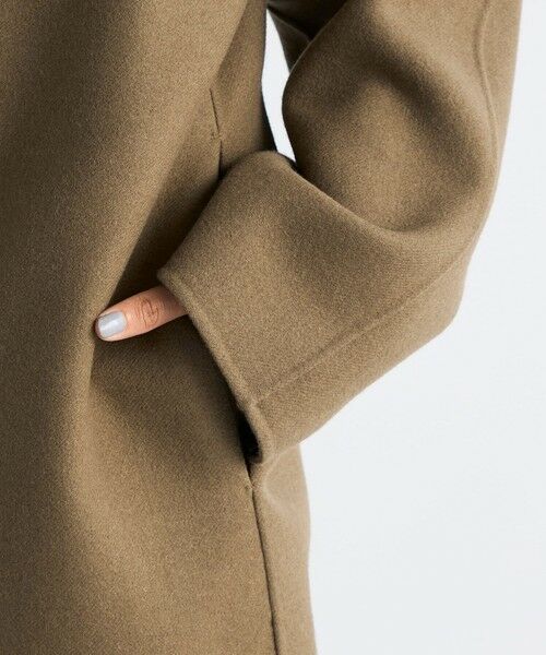 TOMORROWLAND / トゥモローランド ステンカラーコート | ウールカシミヤ ダブルフェイス ロングコート | 詳細8