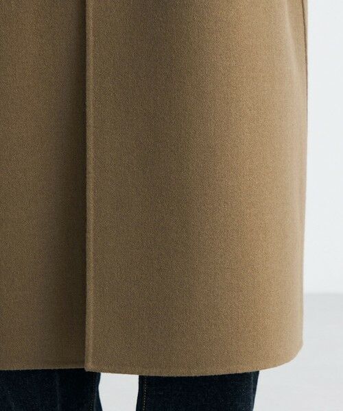 TOMORROWLAND / トゥモローランド ステンカラーコート | ウールカシミヤ ダブルフェイス ロングコート | 詳細9